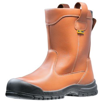 9.5" Pull-up Safety Boot (Orange)