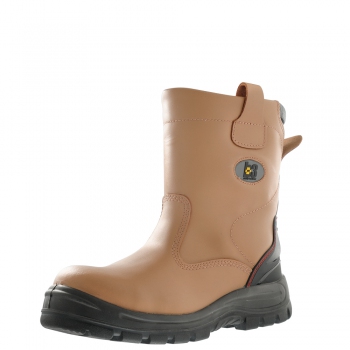 9.5” Pull-up Safety Boot (Brown)